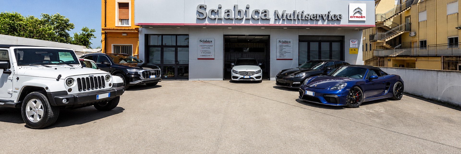 La sede di Sciabica Multiservice ad Agrigento